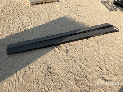 Suihe 2900 mm Fork Extensions - Fits forklifts (Unused)