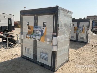 Suihe 2 m x 1.3 m Skid-Mounted Portable Toilet (Unused)