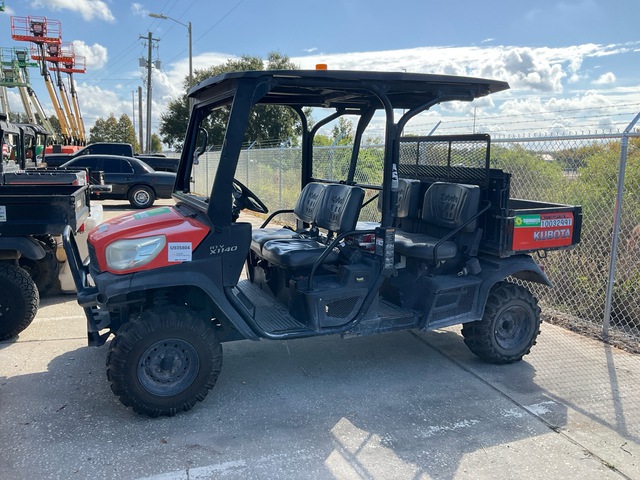 2018 Kubota RTV-X1140 4x4 Utility Vehicle (Inoperable) 2018 Kubota RTV-X1140 4x4 Utility Vehicle (Inoperable)