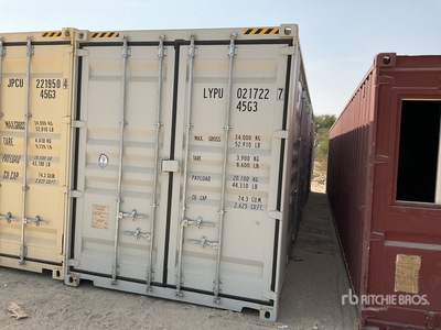 2025 40 ft High Cube Multi-Door Storage Container