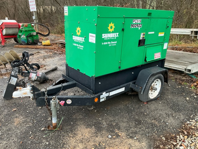 2016 Multiquip Power DCA25SSIU4FSG 20 kW Mobile Generator Set (Inoperable)