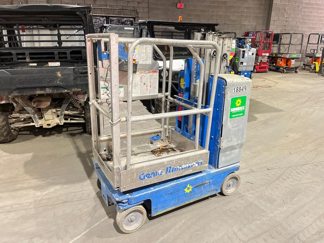 2016 Genie GR15 Vertical Mast Lift