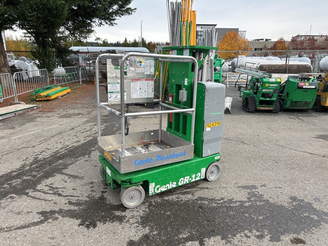 2016 Genie GR-12 Vertical Mast Lift