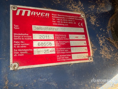 2011 Mayer Siloking 14 Feed Mixer