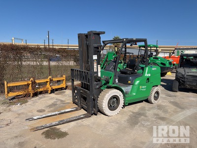 2015 Mitsubishi FG50N 9650 lb Pneumatic Tire Heftruck
