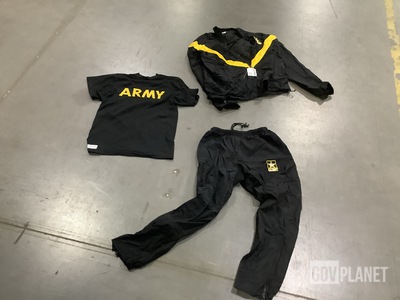 (40) Physical Fitness Jackets, (107) Physical Fitness Pants & Assorted Items