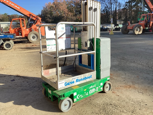 2016 Genie GR-20 Vertical Mast Lift