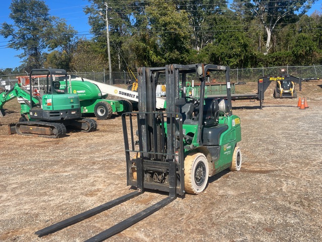 2016 Mitsubishi FG25N 4600 lb Cushion Tire Forklift