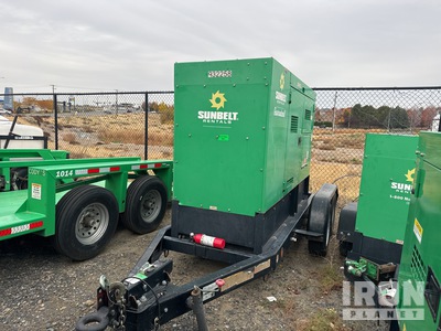 2016 MQ Power DCA70SSIU4FSG 70 kVA Mobile Generator Set