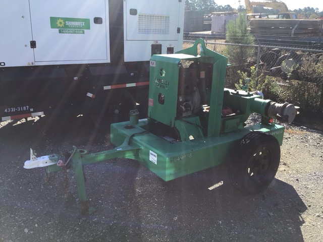 2017 Myers-Seth DD6 Trailer-Mounted Water Pump