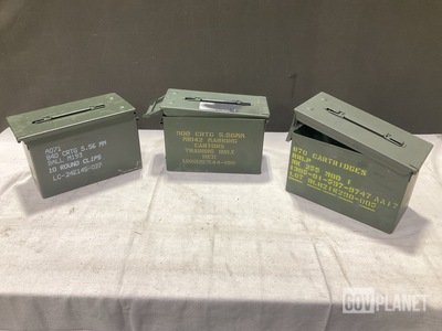 (260) Assorted Ammo Cans