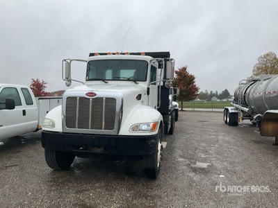 2015 Peterbilt 348 6x4 شاحنة سحب مسطحة