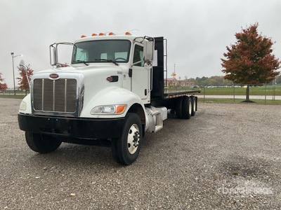 2016 Peterbilt 348 6x4 شاحنة سحب مسطحة