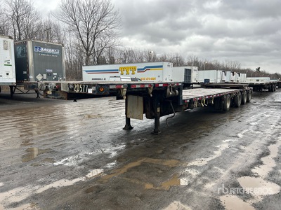 2016 Manac 53 ft Quad/A Single Drop Step Deck Trailer