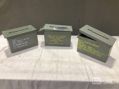 (260) Assorted Ammo Cans