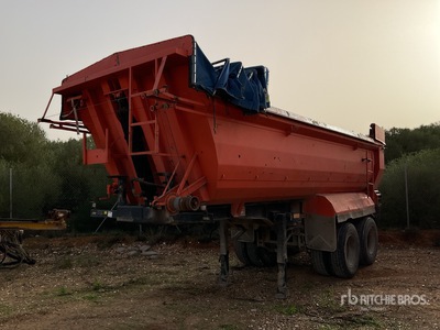 2002 Fruehauf D32C End Dump Trailer