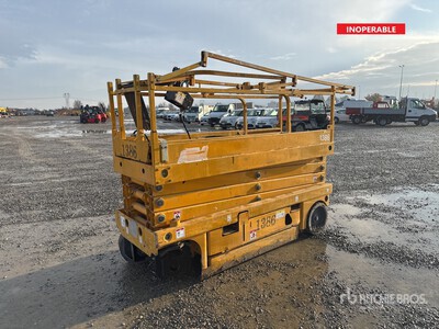 2007 Haulotte Compact 10N Electric Elevador de tijera (Inoperable)