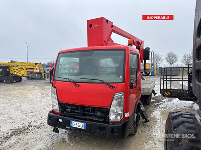 2011 Socage DA320 20 m on 2011 Nissan Cabstar Bucket Truck (Inoperable)