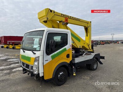 2016 Renault Maxity 110Dxi Truck Crane Bucket Truck (Inoperable)