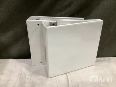 (30) Skilcraft 3" 3-Ring View Binders