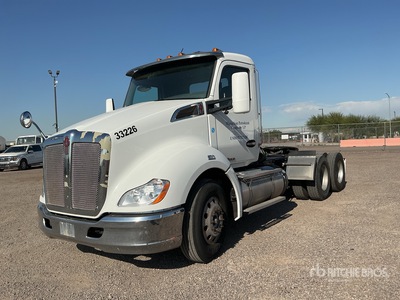 2018 Kenworth T-680 6x4 T/A Day Cab Truck Tractor