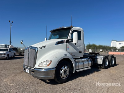 2018 Kenworth T-680 6x4 T/A Day Cab Truck Tractor
