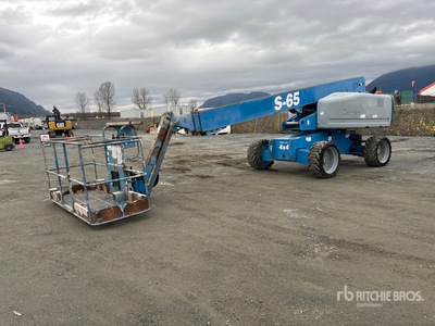 2007 Genie S-65 4WD Diesel Plataforma Elevadora Telescópica