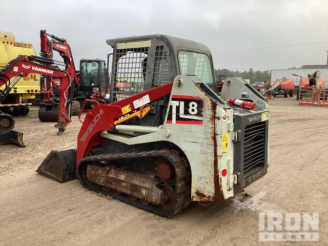 MINI CARGADOR SOBRE ORUGAS 2018 TAKEUCHI TL8