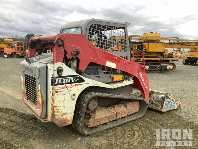 MINI CARGADOR SOBRE ORUGAS 2017 TAKEUCHI TL10V2