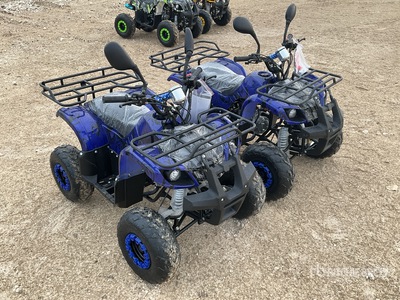 Quantity Of (2) A7-13R Quad Bikes (Unused)