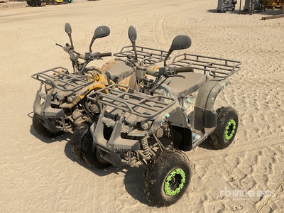 Quantity Of (2) A7-13R Quad Bikes (Unused)
