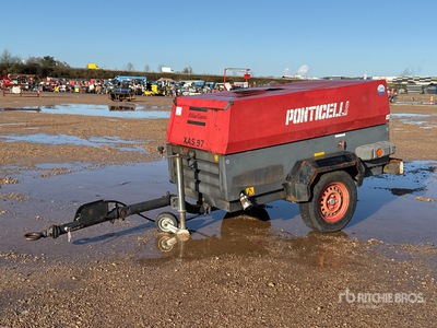 2007 Atlas Copco XAS 97 Compresseur A Air Air Compressor