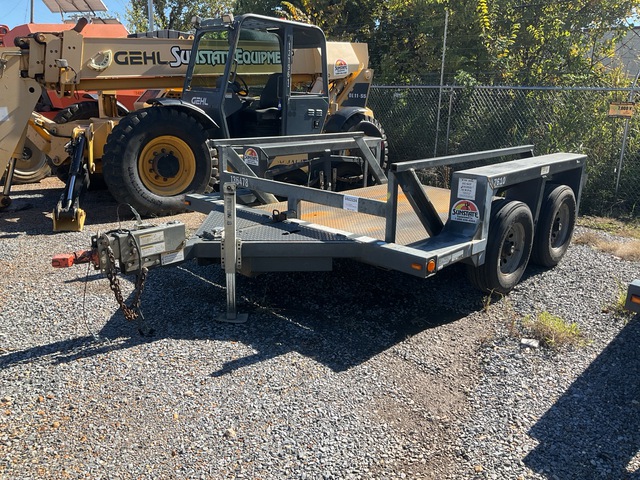 2014 JLG 7610 10 ft T/A Ground Load Trailer