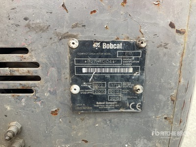 2015 Bobcat E17 Minibagger