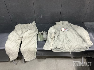 (8) Cold Weather Parkas, (35) Pairs of Cold Weather Trousers & Assorted Items