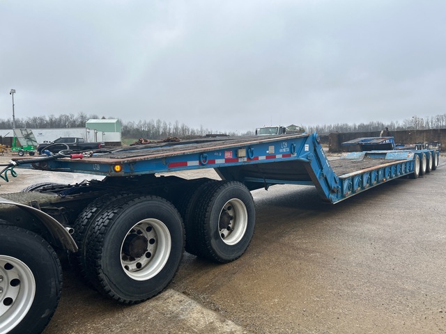 2008 Load King FL 201 Quad/A Folding Neck Trailer