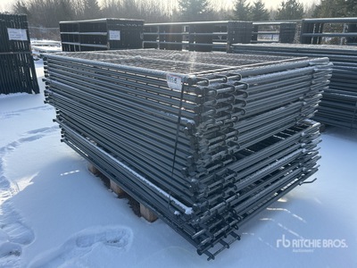 Quantity of (24) 2025 BYT MSPP07 7 ft Mesh Sheep Livestock Panel (Unused)