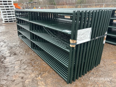 Quantity of (24) 2025 BYT RP120 12 ft Ranch Panel para ganado (Unused)