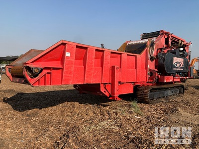 Rotochopper B66L Tracked Horizontal Grinder w/ Transport Dolly