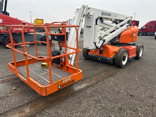 2017 Snorkel A46JE 2WD Electric Articulating Boom Lift