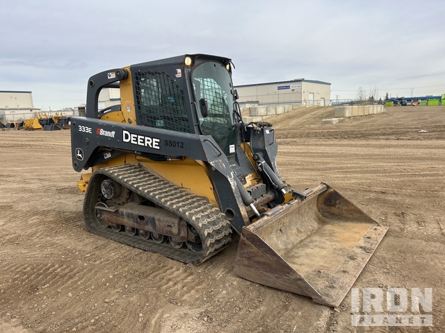 MINI CARGADOR SOBRE ORUGAS 2014 JOHN DEERE 333E