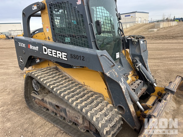 MINI CARGADOR SOBRE ORUGAS 2014 JOHN DEERE 333E