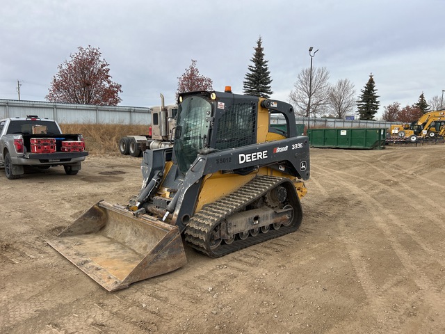 2013 John Deere 333E Two-Speed High Flow Compact Track Loader