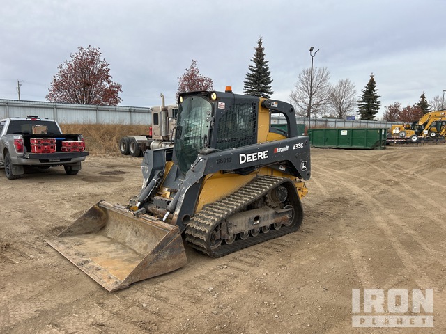 MINI CARGADOR SOBRE ORUGAS 2014 JOHN DEERE 333E