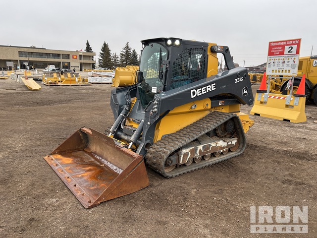 MINI CARGADOR SOBRE ORUGAS 2022 JOHN DEERE 331G