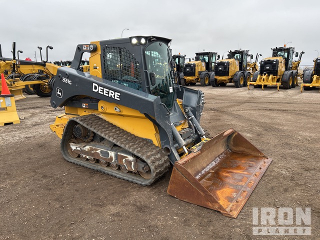 MINI CARGADOR SOBRE ORUGAS 2022 JOHN DEERE 331G