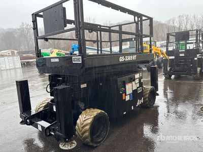 2013 Genie GS-3369RT 4x4 Diesel Scissor Lift