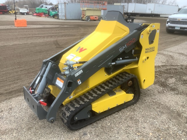2024 Wacker Neuson SM100 Mini Compact Track Loader (Unused)