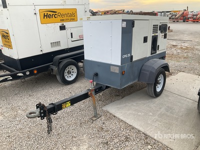 2017 Atlas Copco 25 KVA NB 25 kVA Mobile مولد