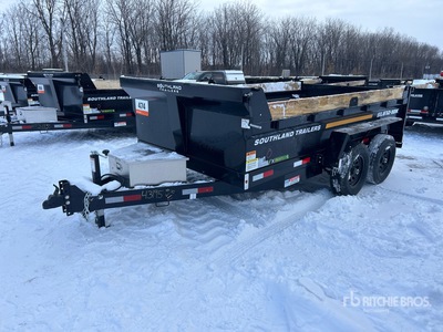 2026 Southland SL612-10K 12 ft T/A Dump Utility Trailer (Unused)
